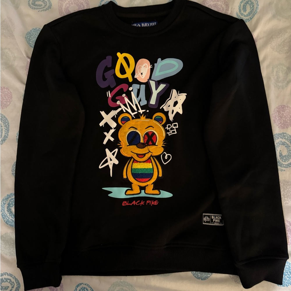 Black pike • kids sweatshirt • Boys